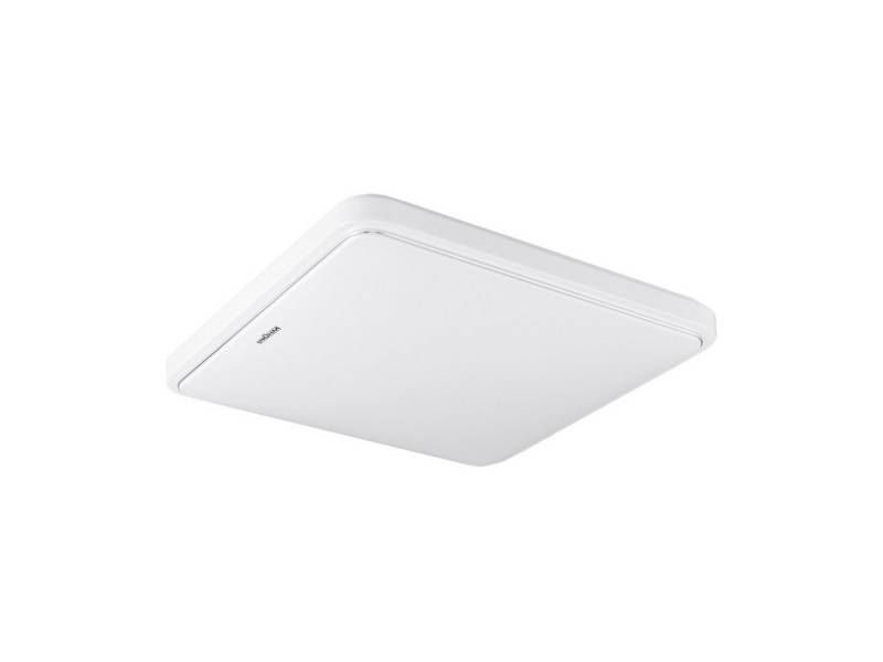 Licht-Erlebnisse Deckenleuchte ELIOT, LED, Neutralweiß, LED Metall Bewegungsmelder 28 cm breit IP44 Weiß eckig 2680 lm Licht-Erlebnisse Deckenleuchte ELIOT, LED, Neutralweiß, LED Metall Bewegungsmelder 28 cm breit IP44 Weiß eckig 2680 lm von Licht-Erlebnisse