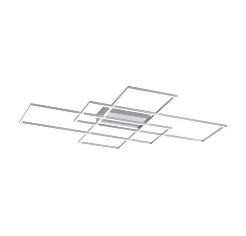 Licht-Erlebnisse Deckenleuchte HOTIK, LED fest integriert, LED Dimmer Metall Stahl 6600 lm Modern von Licht-Erlebnisse