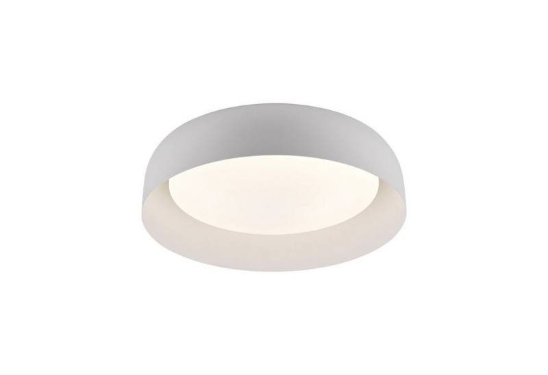 Licht-Erlebnisse Deckenleuchte IJMOND, LED fest integriert, LED mit Dimmer Metall Ø 40 cm rund Weiß 2700-5000 K warmweiß 2850 lm Licht-Erlebnisse Deckenleuchte IJMOND, LED fest integriert, LED mit Dimmer Metall Ø 40 cm rund Weiß 2700-5000 K warmweiß 2850 lm von Licht-Erlebnisse