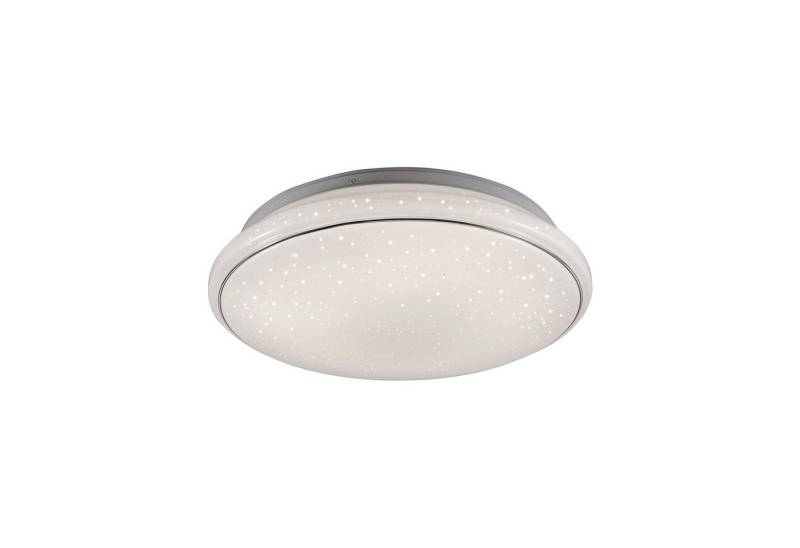 Licht-Erlebnisse Deckenleuchte ILMEN, LED fest integriert, LED Dimmer rund D: 59 cm Weiß mit Farbwechsel 2700-5000 K 4200 lm von Licht-Erlebnisse