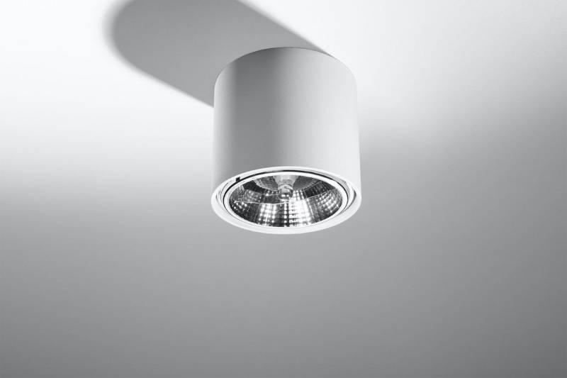 Licht-Erlebnisse Deckenleuchte JASMYNN, ohne Leuchtmittel, Deckenspot Weiß Metall Ø12cm GU10 klein Modern Flur Wohnzimmer Licht-Erlebnisse Deckenleuchte JASMYNN, ohne Leuchtmittel, Deckenspot Weiß Metall Ø12cm GU10 klein Modern Flur Wohnzimmer von Licht-Erlebnisse
