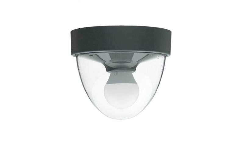 Licht-Erlebnisse Deckenleuchte MAIRA, ohne Leuchtmittel, Badlampe Decke IP44 dampfgeschützt Grau Ø18cm klein E27 Deckenlampe Licht-Erlebnisse Deckenleuchte MAIRA, ohne Leuchtmittel, Badlampe Decke IP44 dampfgeschützt Grau Ø18cm klein E27 Deckenlampe von Licht-Erlebnisse