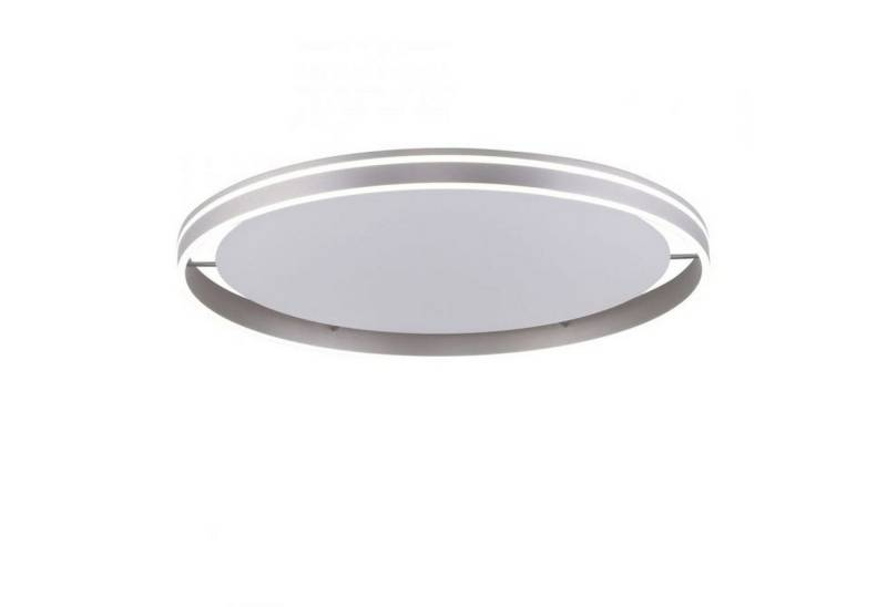 Licht-Erlebnisse Deckenleuchte MOHGO, LED fest integriert, LED Metall Dimmer 79,4 cm breit Stahl rund 7000 lm Modern Licht-Erlebnisse Deckenleuchte MOHGO, LED fest integriert, LED Metall Dimmer 79,4 cm breit Stahl rund 7000 lm Modern von Licht-Erlebnisse