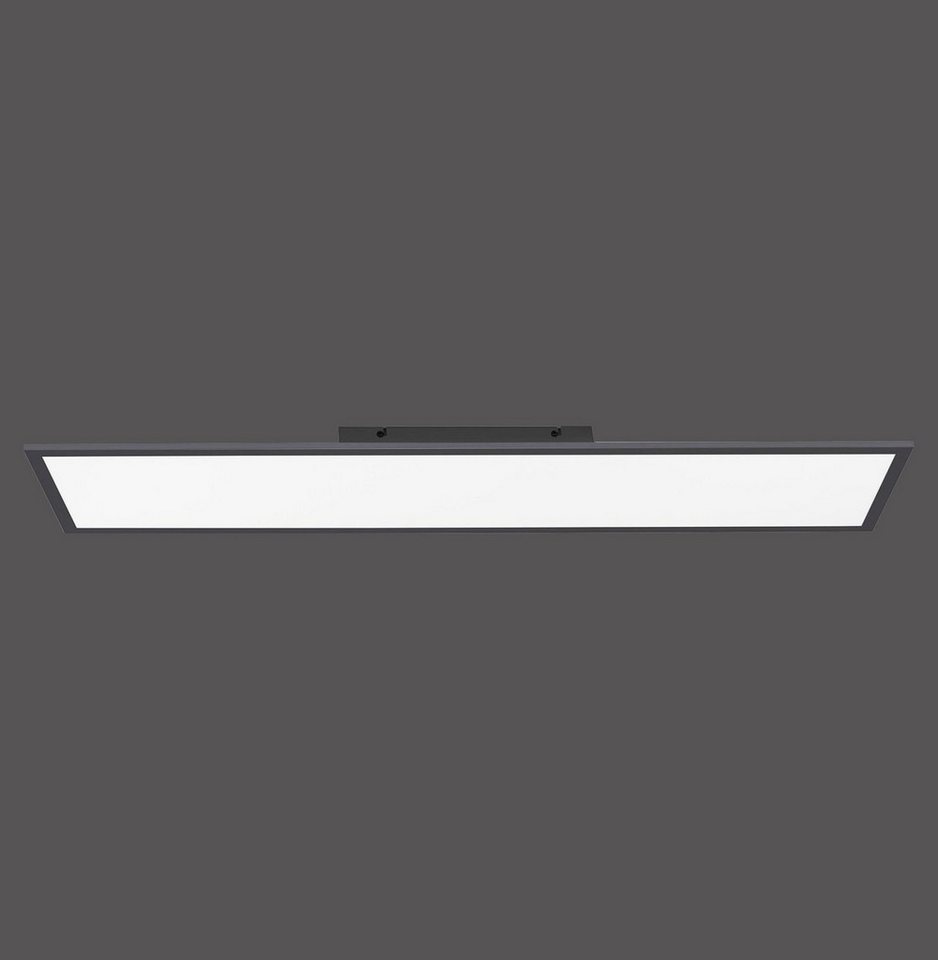Licht-Erlebnisse Deckenleuchte NORWIN, LED fest integriert, LED Dimmer Schwarz Weiß eckig warmweißes Licht 2700-5000 K 3100 lm Licht-Erlebnisse Deckenleuchte NORWIN, LED fest integriert, LED Dimmer Schwarz Weiß eckig warmweißes Licht 2700-5000 K 3100 lm von Licht-Erlebnisse