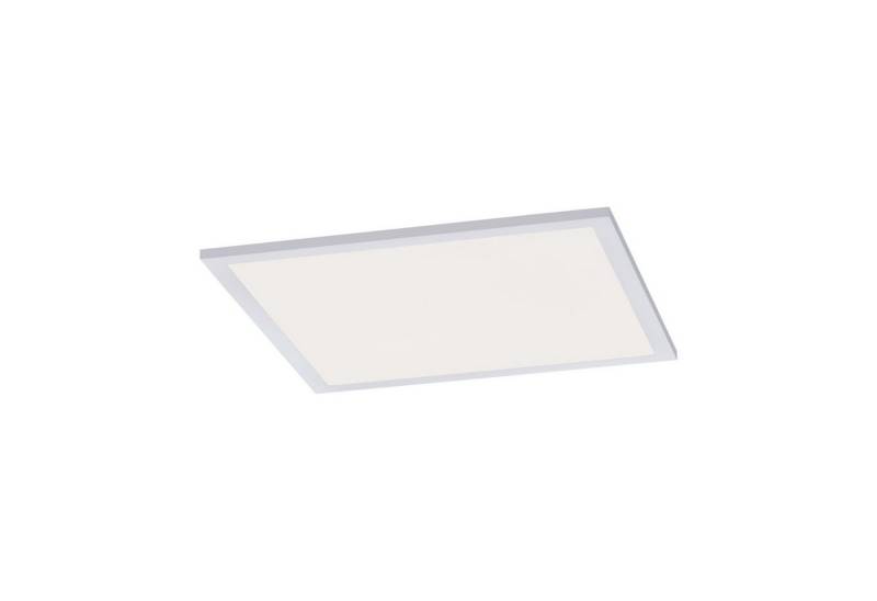 Licht-Erlebnisse Deckenleuchte NORWIN, LED fest integriert, LED mit Dimmer B: 45 cm Weiß quadratisch 2700-5000 K warmweiß 2900 lm von Licht-Erlebnisse