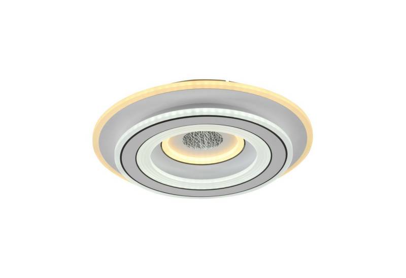Licht-Erlebnisse Deckenleuchte OMMEL, LED fest integriert, LED mit Dimmer rund D: 40 cm Weiß 2700-5000 K warmweiß 5100 lm Modern Licht-Erlebnisse Deckenleuchte OMMEL, LED fest integriert, LED mit Dimmer rund D: 40 cm Weiß 2700-5000 K warmweiß 5100 lm Modern von Licht-Erlebnisse