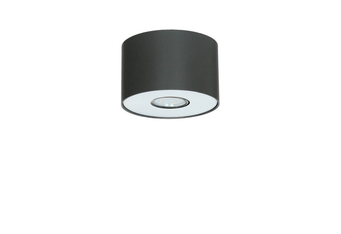 Licht-Erlebnisse Deckenleuchte POINT, ohne Leuchtmittel, Aufputz Spot Ø 13 cm H: 8,5 cm rund GU10 klein Grau Licht-Erlebnisse Deckenleuchte POINT, ohne Leuchtmittel, Aufputz Spot Ø 13 cm H: 8,5 cm rund GU10 klein Grau von Licht-Erlebnisse