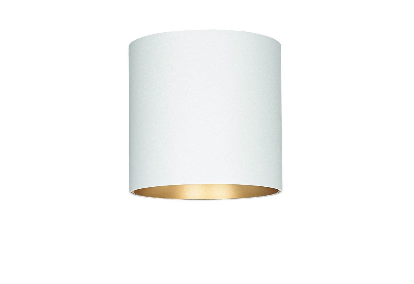 Licht-Erlebnisse Deckenleuchte POINT, ohne Leuchtmittel, Deckenlampe Spot Weiß Gold Ø12,7cm GU10 Licht-Erlebnisse Deckenleuchte POINT, ohne Leuchtmittel, Deckenlampe Spot Weiß Gold Ø12,7cm GU10 von Licht-Erlebnisse