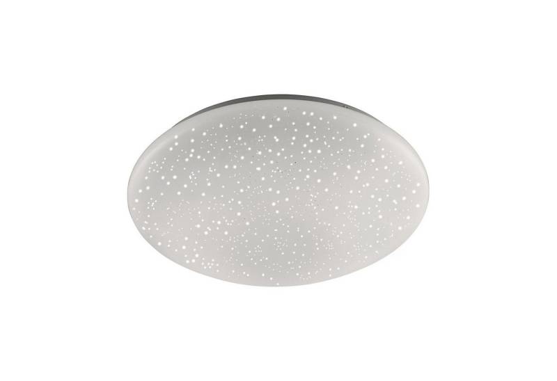 Licht-Erlebnisse Deckenleuchte RENSUM, LED fest integriert, Warmweiß, LED mit Dimmer Farbwechsel 3000 K 2200 lm rund D: 39 cm Weiß Modern Licht-Erlebnisse Deckenleuchte RENSUM, LED fest integriert, Warmweiß, LED mit Dimmer Farbwechsel 3000 K 2200 lm rund D: 39 cm Weiß Modern von Licht-Erlebnisse