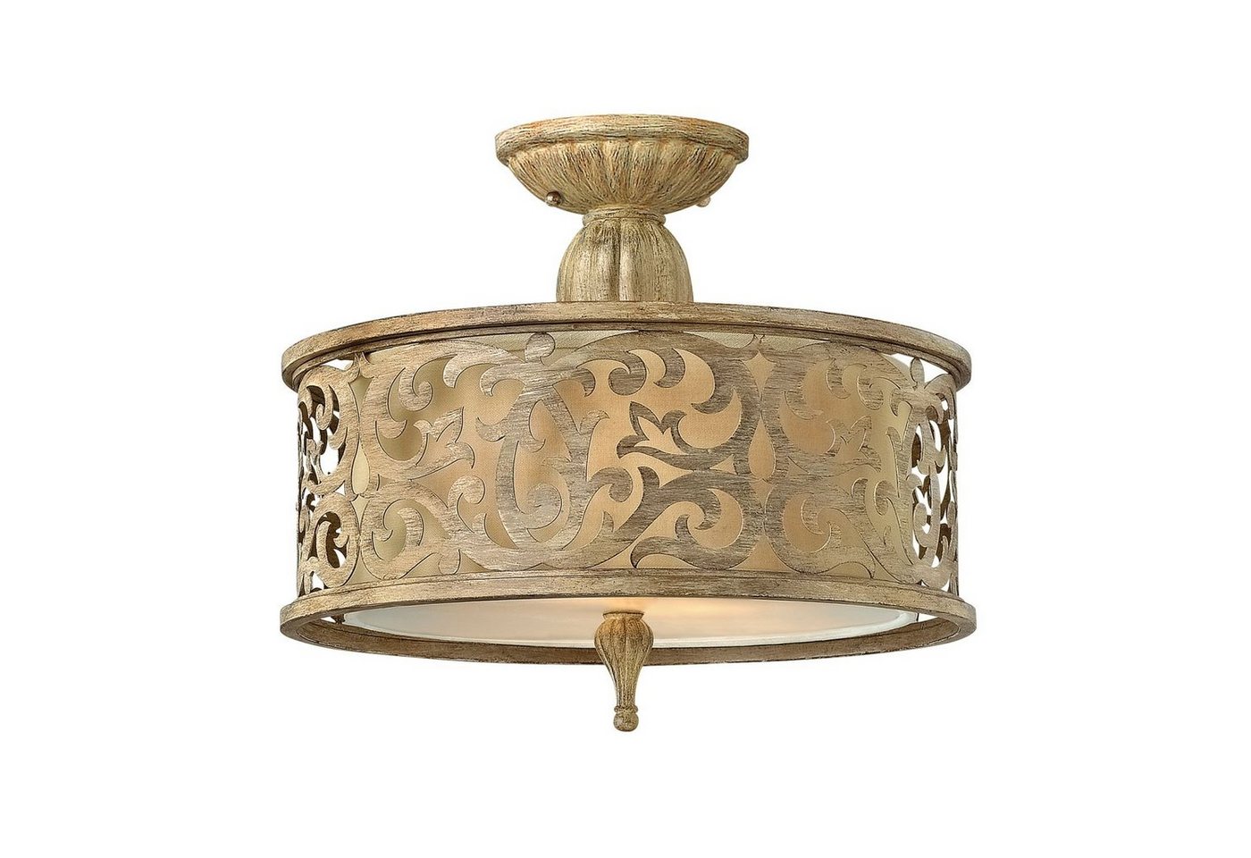 Licht-Erlebnisse Kronleuchter ROSEMYN, ohne Leuchtmittel, Deckenlampe E27 Glas Metall in Creme Beleuchtung Esszimmer Wohnzimmer Licht-Erlebnisse Kronleuchter ROSEMYN, ohne Leuchtmittel, Deckenlampe E27 Glas Metall in Creme Beleuchtung Esszimmer Wohnzimmer von Licht-Erlebnisse