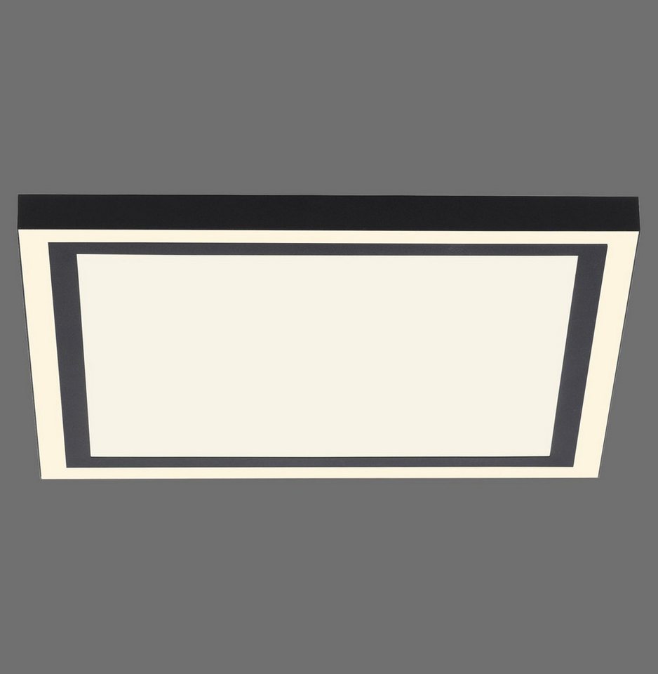 Licht-Erlebnisse Deckenleuchte TAVION, LED fest integriert, LED mit Dimmer 30 cm breit Schwarz Weß eckig 3600 lm Modern Licht-Erlebnisse Deckenleuchte TAVION, LED fest integriert, LED mit Dimmer 30 cm breit Schwarz Weß eckig 3600 lm Modern von Licht-Erlebnisse