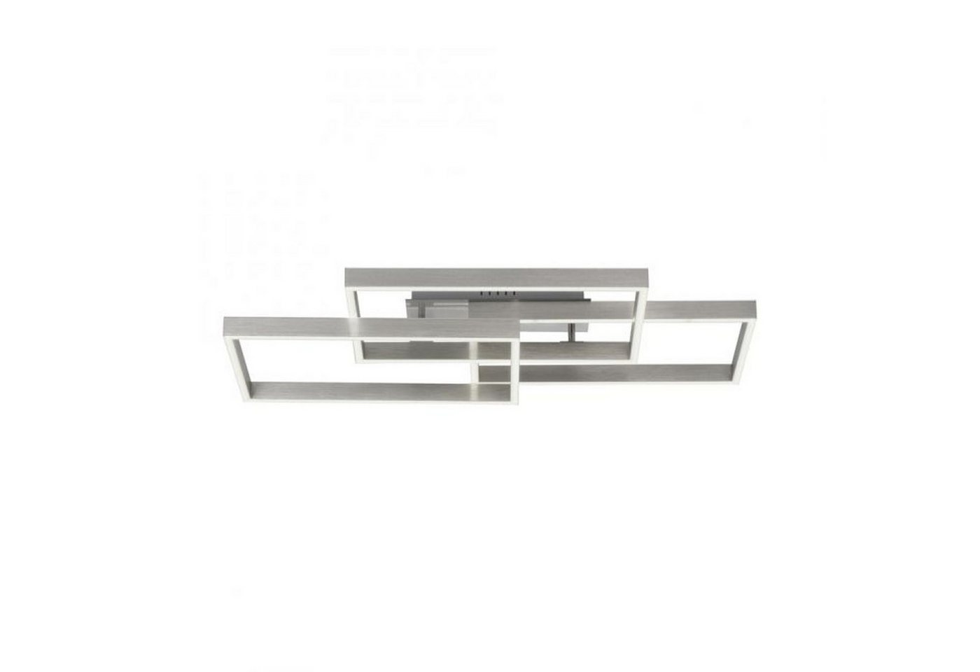 Licht-Erlebnisse Deckenleuchte TREMSTI, LED fest integriert, LED Dimmer Metall in Silber 2700/4000/5000 K warmweiß 4900 lm Modern Licht-Erlebnisse Deckenleuchte TREMSTI, LED fest integriert, LED Dimmer Metall in Silber 2700/4000/5000 K warmweiß 4900 lm Modern von Licht-Erlebnisse