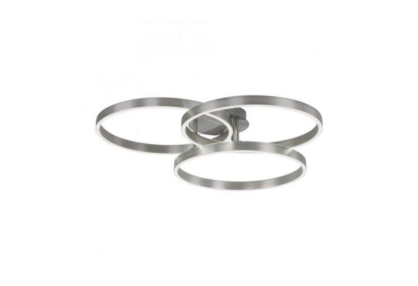 Licht-Erlebnisse Deckenleuchte TREMSTI, LED fest integriert, LED Metall mit Dimmer warmweiß 2700/4000/5000 K 5000 lm in Silber Licht-Erlebnisse Deckenleuchte TREMSTI, LED fest integriert, LED Metall mit Dimmer warmweiß 2700/4000/5000 K 5000 lm in Silber von Licht-Erlebnisse