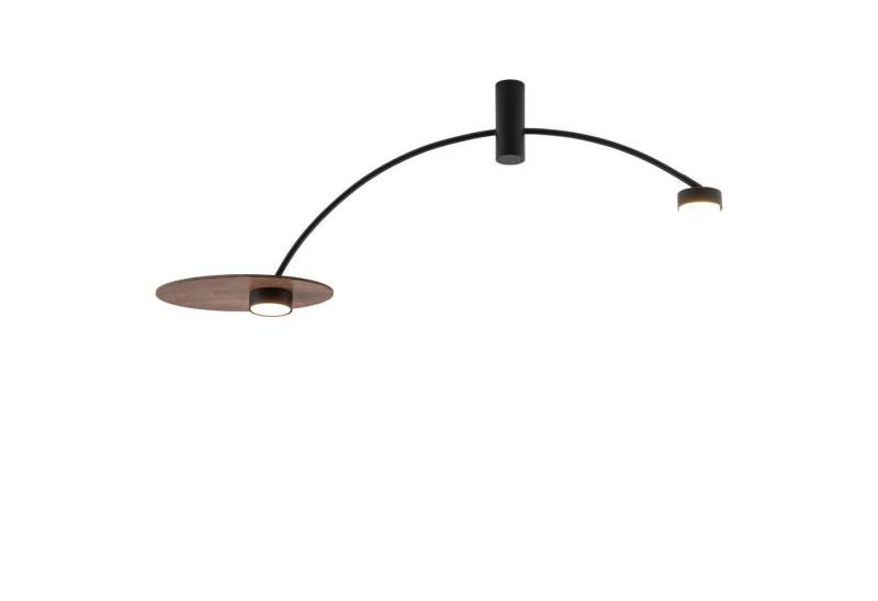 Licht-Erlebnisse Deckenleuchte WOLMAR, ohne Leuchtmittel, Holz Metall verstellbar Schwarz dunkel GX53 2-flammig Modern Licht-Erlebnisse Deckenleuchte WOLMAR, ohne Leuchtmittel, Holz Metall verstellbar Schwarz dunkel GX53 2-flammig Modern von Licht-Erlebnisse