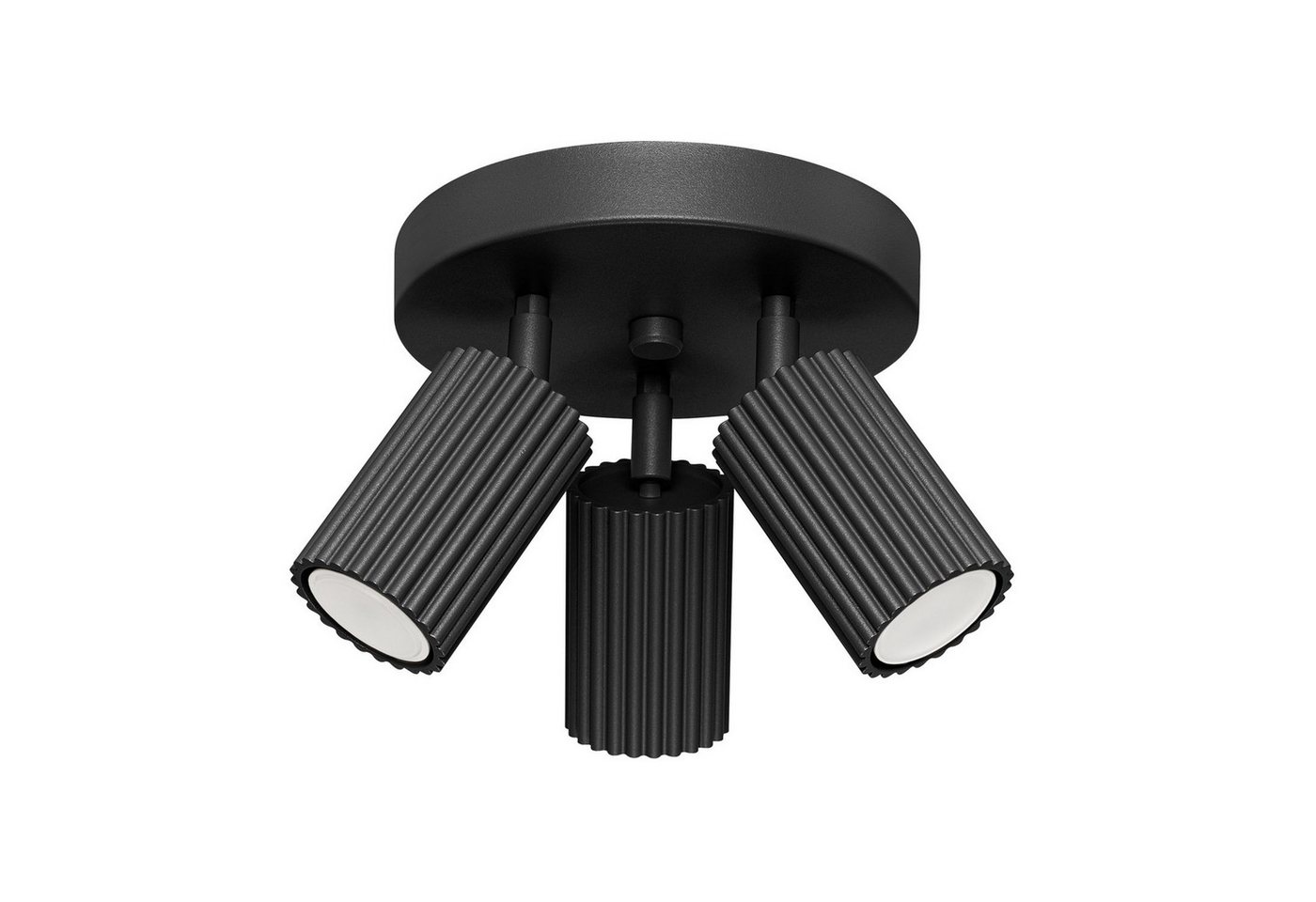 Licht-Erlebnisse Deckenstrahler BERTA, ohne Leuchtmittel, Aluminium GU10 B: 19,5 cm verstellbar Schwarz 3-flammig rund Modern Licht-Erlebnisse Deckenstrahler BERTA, ohne Leuchtmittel, Aluminium GU10 B: 19,5 cm verstellbar Schwarz 3-flammig rund Modern von Licht-Erlebnisse