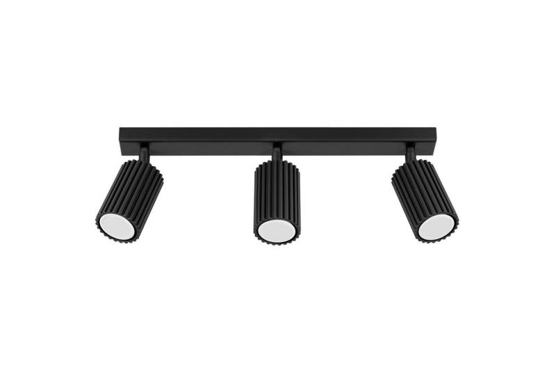 Licht-Erlebnisse Deckenstrahler BERTA, ohne Leuchtmittel, Aluminium GU10 verstellbar Schwarz 3-flammig länglich Modern Licht-Erlebnisse Deckenstrahler BERTA, ohne Leuchtmittel, Aluminium GU10 verstellbar Schwarz 3-flammig länglich Modern von Licht-Erlebnisse