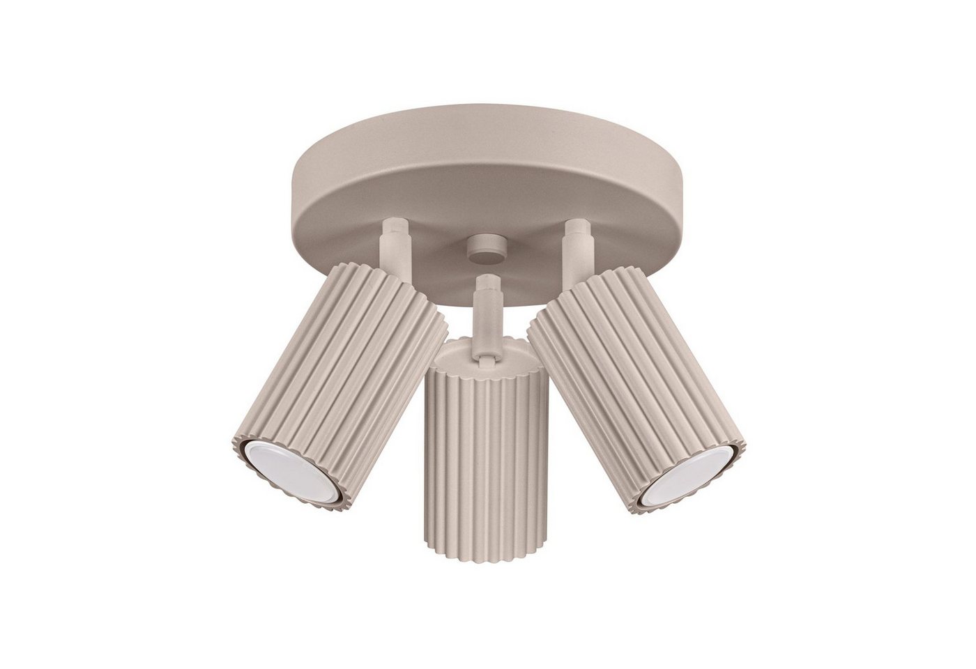 Licht-Erlebnisse Deckenstrahler BERTA, ohne Leuchtmittel, Aluminium verstellbar B: 19,5 cm IP20 Taupe GU10 3-flammig Modern Licht-Erlebnisse Deckenstrahler BERTA, ohne Leuchtmittel, Aluminium verstellbar B: 19,5 cm IP20 Taupe GU10 3-flammig Modern von Licht-Erlebnisse