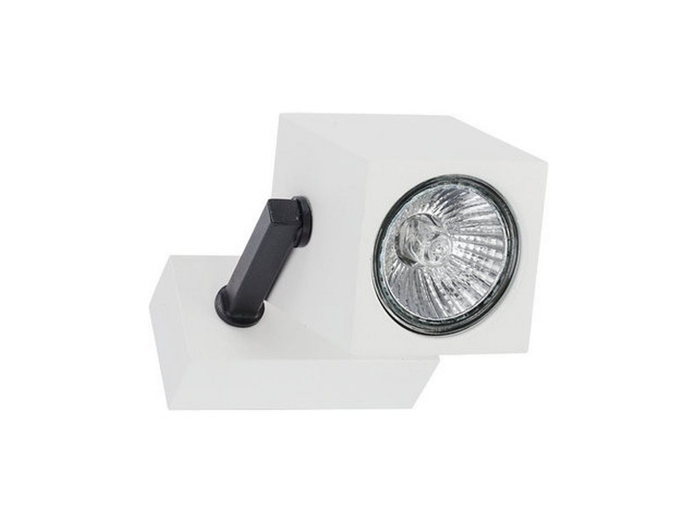 Licht-Erlebnisse Deckenstrahler CUBOID, ohne Leuchtmittel, Deckenlampe Spot Weiß Aluminium eckig retro Wohnzimmer Flur Lampe Licht-Erlebnisse Deckenstrahler CUBOID, ohne Leuchtmittel, Deckenlampe Spot Weiß Aluminium eckig retro Wohnzimmer Flur Lampe von Licht-Erlebnisse