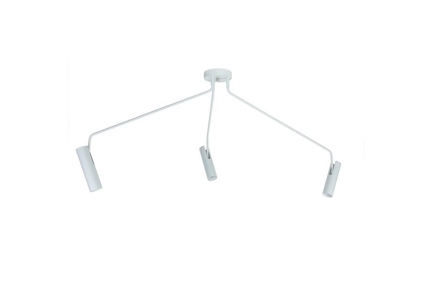 Licht-Erlebnisse Deckenstrahler EYE, ohne Leuchtmittel, Weiße Deckenlampe Metall kippbar modern Schlafzimmer Hängeleuchte Licht-Erlebnisse Deckenstrahler EYE, ohne Leuchtmittel, Weiße Deckenlampe Metall kippbar modern Schlafzimmer Hängeleuchte von Licht-Erlebnisse