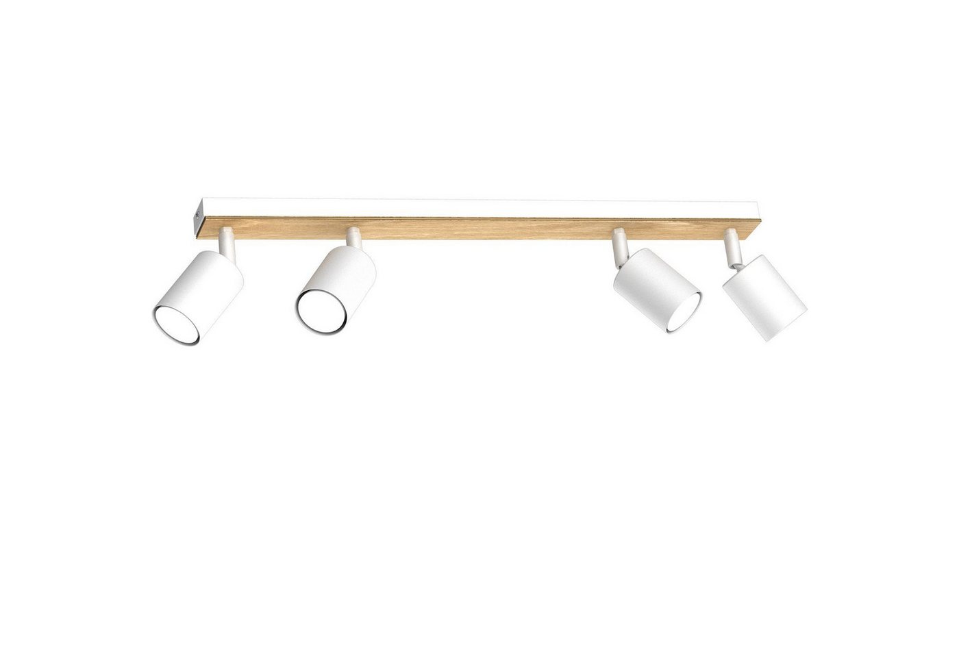 Licht-Erlebnisse Deckenstrahler GRODAM, ohne Leuchtmittel, Metall Metall Flexarm Weiß Natur GU10 4-flammig Licht-Erlebnisse Deckenstrahler GRODAM, ohne Leuchtmittel, Metall Metall Flexarm Weiß Natur GU10 4-flammig von Licht-Erlebnisse