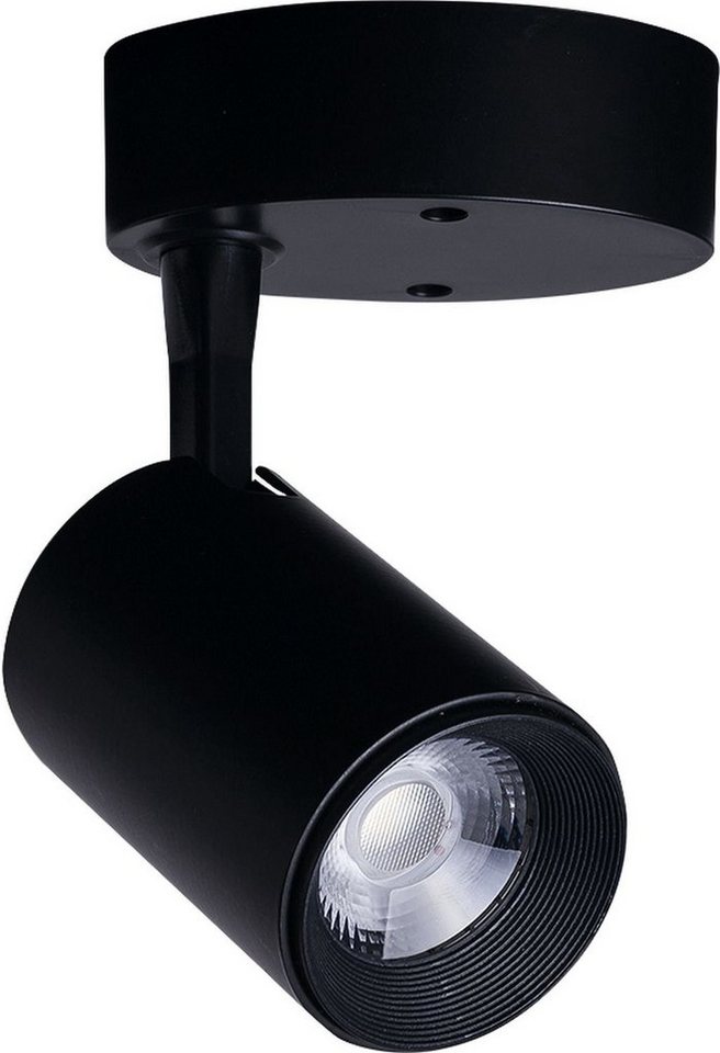 Licht-Erlebnisse Deckenstrahler MAGDA, LED fest integriert, Warmweiß, LED Spot Strahler Schwarz Aluminium 420lm beweglich Flur Licht-Erlebnisse Deckenstrahler MAGDA, LED fest integriert, Warmweiß, LED Spot Strahler Schwarz Aluminium 420lm beweglich Flur von Licht-Erlebnisse