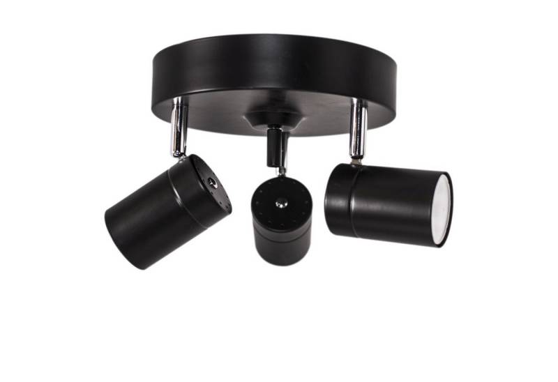 Licht-Erlebnisse Deckenstrahler MAREN, ohne Leuchtmittel, Metall GU10 B: 20 cm verstellbar Schwarz 3-flammig rund Küche Licht-Erlebnisse Deckenstrahler MAREN, ohne Leuchtmittel, Metall GU10 B: 20 cm verstellbar Schwarz 3-flammig rund Küche von Licht-Erlebnisse