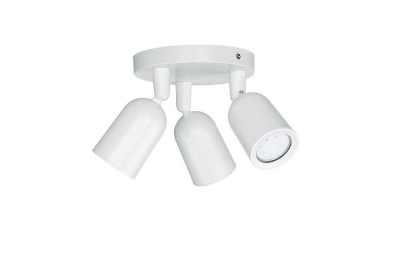 Licht-Erlebnisse Deckenstrahler PAYTON, ohne Leuchtmittel, Weiß 3-flammig GU10 verstellbar Wohnzimmer Licht-Erlebnisse Deckenstrahler PAYTON, ohne Leuchtmittel, Weiß 3-flammig GU10 verstellbar Wohnzimmer von Licht-Erlebnisse