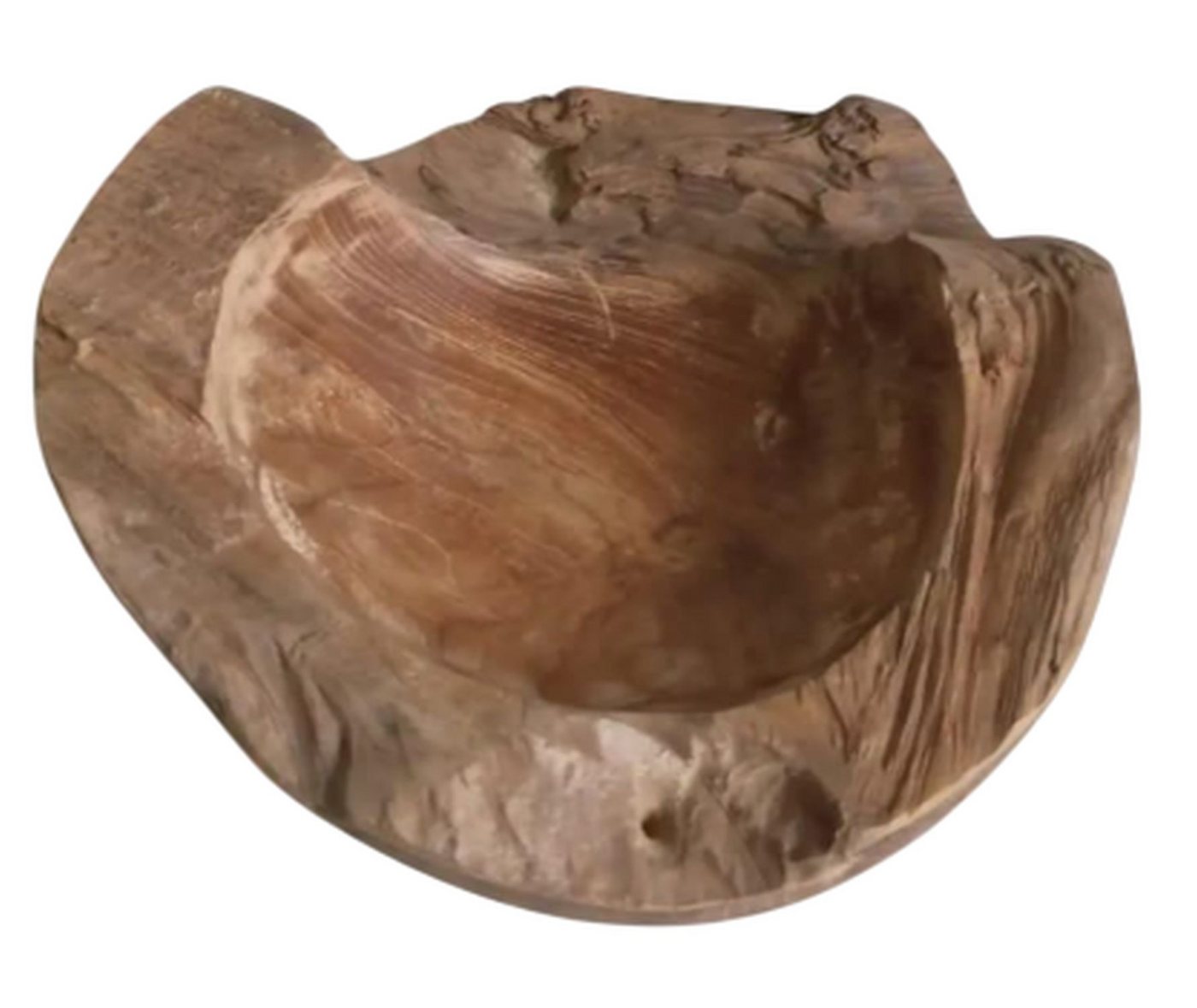 Licht-Erlebnisse Dekoschale WIRA, Teak Holz 27 x 27 x 7 cm Handarbeit Unikat Licht-Erlebnisse Dekoschale WIRA, Teak Holz 27 x 27 x 7 cm Handarbeit Unikat von Licht-Erlebnisse