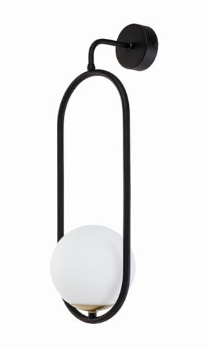 Licht-Erlebnisse Design Wandleuchte NAESALA Metall Glas in Schwarz Weiß blendarm elegante Wandlampe Wohnzimmer Flur Bad Licht-Erlebnisse Design Wandleuchte NAESALA Metall Glas in Schwarz Weiß blendarm elegante Wandlampe Wohnzimmer Flur Bad von Licht-Erlebnisse