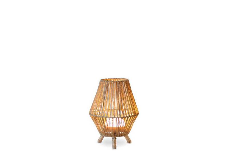Licht-Erlebnisse Gartenleuchte YILAN, LED fest integriert, Warmweiß, LED Akku tragbar kabellos 32,5 cm IP65 Fernbedienung Dimmer 2700 K von Licht-Erlebnisse