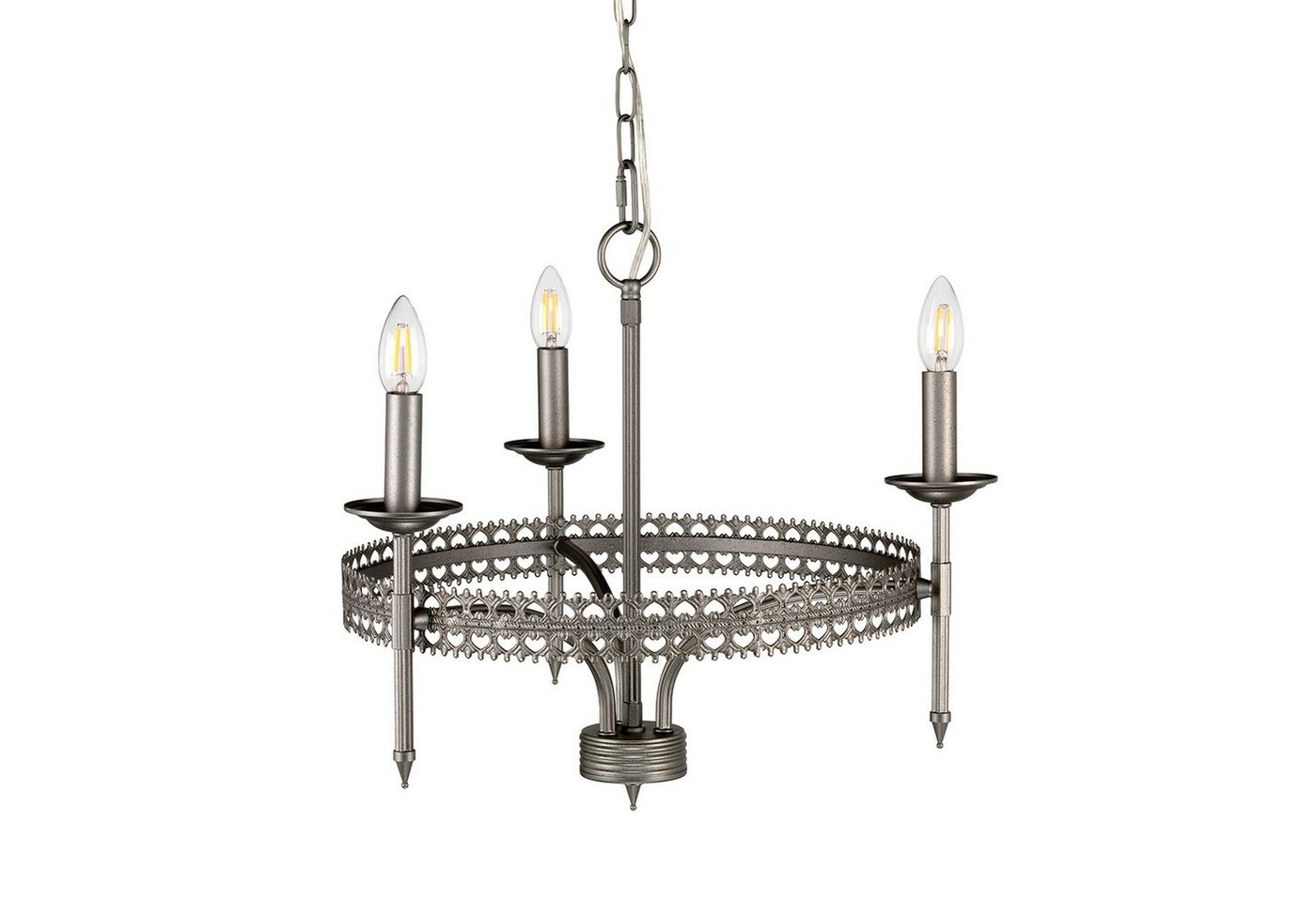 Licht-Erlebnisse Kronleuchter CAMELOT 2, ohne Leuchtmittel, Hängeleuchte Eisen E14 Metall Modern Pendelleuchte Esszimmer Esstisch Licht-Erlebnisse Kronleuchter CAMELOT 2, ohne Leuchtmittel, Hängeleuchte Eisen E14 Metall Modern Pendelleuchte Esszimmer Esstisch von Licht-Erlebnisse