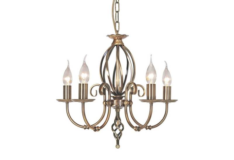 Licht-Erlebnisse Kronleuchter CANDELA 1, ohne Leuchtmittel, Hängelampe E14 Messing Metall Modern Pendelleuchte Esszimmer Esstisch Licht-Erlebnisse Kronleuchter CANDELA 1, ohne Leuchtmittel, Hängelampe E14 Messing Metall Modern Pendelleuchte Esszimmer Esstisch von Licht-Erlebnisse