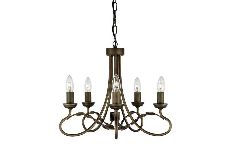 Licht-Erlebnisse Kronleuchter GOTICA 6, ohne Leuchtmittel, Pendelleuchte E14 Metall Hängeleuchte Esszimmer Esstisch Licht-Erlebnisse Kronleuchter GOTICA 6, ohne Leuchtmittel, Pendelleuchte E14 Metall Hängeleuchte Esszimmer Esstisch von Licht-Erlebnisse