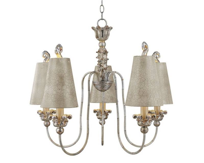 Licht-Erlebnisse Kronleuchter MERILINA, ohne Leuchtmittel, Lüster Metall E27 Silber Modern Hängeleuchte Licht-Erlebnisse Kronleuchter MERILINA, ohne Leuchtmittel, Lüster Metall E27 Silber Modern Hängeleuchte von Licht-Erlebnisse