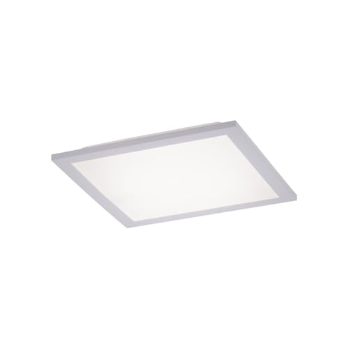 Licht-Erlebnisse LED Deckenleuchte Metall Weiß Küche Bad Schlafzimmer B:29,5 cm eckig 3000 K warmweiß 1250 lm mit Backlight Esszimmer Deckenlampe blendarm NORWIN Licht-Erlebnisse LED Deckenleuchte Metall Weiß Küche Bad Schlafzimmer B:29,5 cm eckig 3000 K warmweiß 1250 lm mit Backlight Esszimmer Deckenlampe blendarm NORWIN von Licht-Erlebnisse