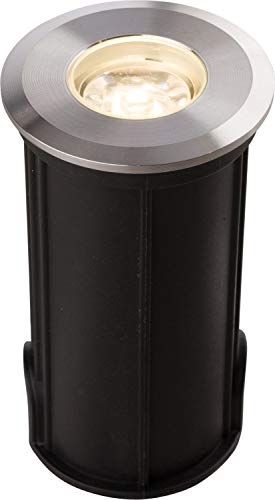Licht-Erlebnisse LED Einbauleuchte außen IP65 wasserdicht rund Ø4cm schmal klein FIONA Einbaustrahler Außenlampe Garten Weg von Licht-Erlebnisse