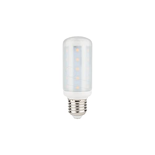 Licht-Erlebnisse LED Leuchtmittel Röhrenlampe E27 8W 680lm 3000K matt GreenLED Kolbenlampe von Licht-Erlebnisse