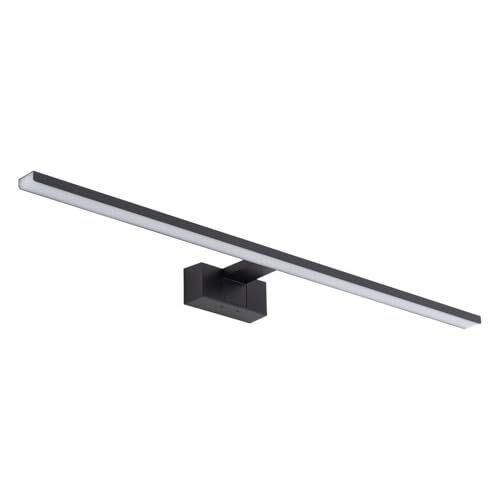 Licht-Erlebnisse LED Wandlampe Badezimmer 3000 K 1050 lm warmweiß hell 80 cm lang schmal IP44 Schwarz Aluminium Modern Spiegelleuchte Wandleuchte Bad Licht-Erlebnisse LED Wandlampe Badezimmer 3000 K 1050 lm warmweiß hell 80 cm lang schmal IP44 Schwarz Aluminium Modern Spiegelleuchte Wandleuchte Bad von Licht-Erlebnisse