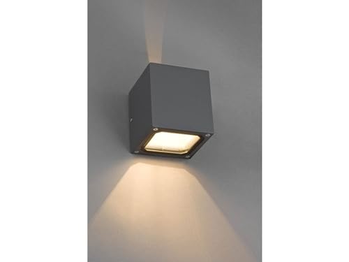 Licht-Erlebnisse Moderne Wandaußenleuchte in anthrazit Aluminium G9 max. 40 Watt Wandleuchte Gartenleuchte Außenwandleuchte Wandlampe Licht-Erlebnisse Moderne Wandaußenleuchte in anthrazit Aluminium G9 max. 40 Watt Wandleuchte Gartenleuchte Außenwandleuchte Wandlampe von Licht-Erlebnisse