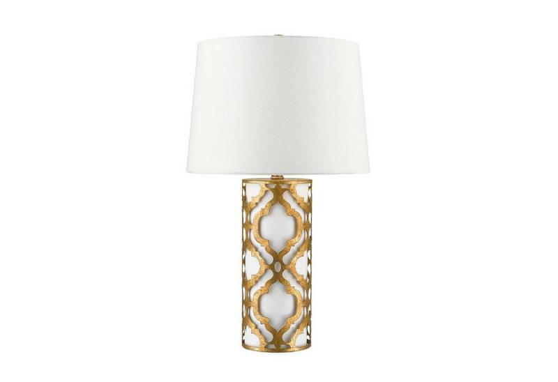 Licht-Erlebnisse Nachttischlampe ALADYN, ohne Leuchtmittel, Nachttischleuchte 69 cm E27 Weiß Stoff Metall Beleuchtung Licht-Erlebnisse Nachttischlampe ALADYN, ohne Leuchtmittel, Nachttischleuchte 69 cm E27 Weiß Stoff Metall Beleuchtung von Licht-Erlebnisse