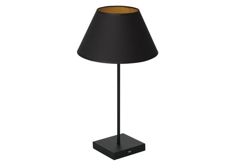 Licht-Erlebnisse Nachttischlampe DERVLA, ohne Leuchtmittel, Hängelampe Grau Schwarz Weiß Metall E27 Modern Hängeleuchte von Licht-Erlebnisse