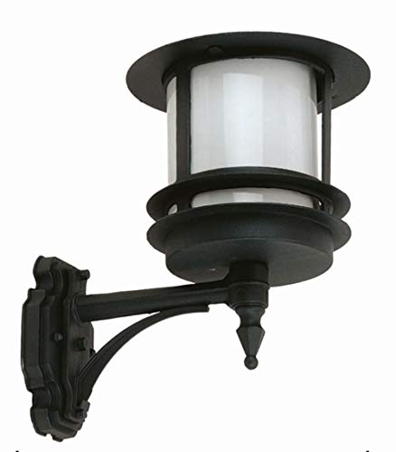 Licht-Erlebnisse Outdoor Wandlampe NADO Aluminium IP43 Rustikal E27 Außenleuchte Terrasse Hauseingang Garten von Licht-Erlebnisse