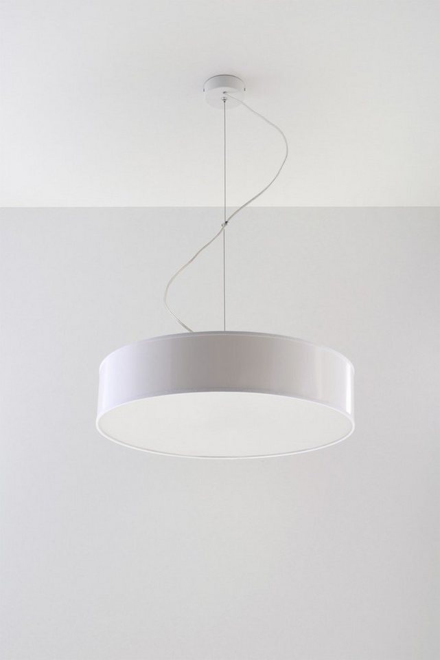 Licht-Erlebnisse Pendelleuchte ATISS, ohne Leuchtmittel, Küchenleuchte Weiß Zylinder modern Esszimmer Hängelampe Lampe Licht-Erlebnisse Pendelleuchte ATISS, ohne Leuchtmittel, Küchenleuchte Weiß Zylinder modern Esszimmer Hängelampe Lampe von Licht-Erlebnisse