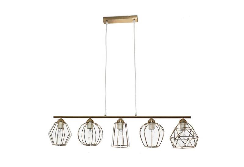 Licht-Erlebnisse Pendelleuchte GALAXY, ohne Leuchtmittel, Hängelampe Esstisch Metall E27 in Messing Hängeleuchte Licht-Erlebnisse Pendelleuchte GALAXY, ohne Leuchtmittel, Hängelampe Esstisch Metall E27 in Messing Hängeleuchte von Licht-Erlebnisse