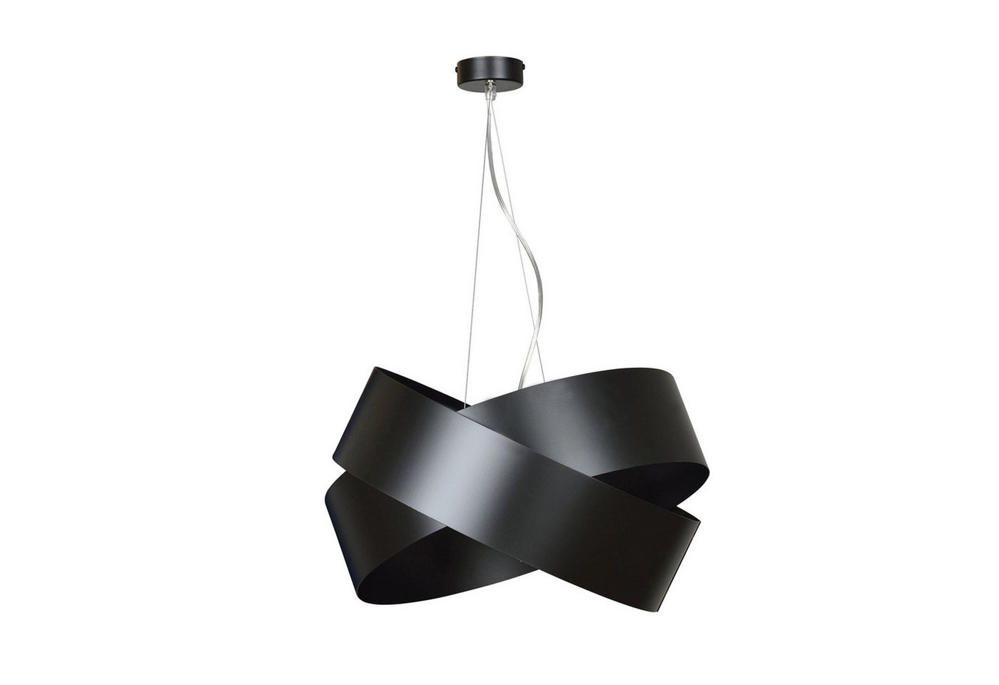 Licht-Erlebnisse Pendelleuchte JAKOB, ohne Leuchtmittel, Moderne Hängelampe Schwarz Ø50cm rund E27 extravagant Esstisch Licht-Erlebnisse Pendelleuchte JAKOB, ohne Leuchtmittel, Moderne Hängelampe Schwarz Ø50cm rund E27 extravagant Esstisch von Licht-Erlebnisse