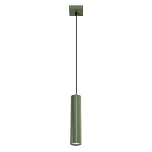 Licht-Erlebnisse Pendelleuchte Metall schmal B: 8 cm H: max. 118 cm verstellbar Grün GU10 Modern Hängelampe Kücheninsel Hängeleuchte Tresen Licht-Erlebnisse Pendelleuchte Metall schmal B: 8 cm H: max. 118 cm verstellbar Grün GU10 Modern Hängelampe Kücheninsel Hängeleuchte Tresen von Licht-Erlebnisse