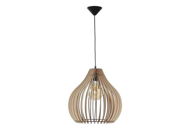 Licht-Erlebnisse Pendelleuchte NIGILIA, ohne Leuchtmittel, Hängeleuchte E27 Holz Schirm Boho Hängelampe Licht-Erlebnisse Pendelleuchte NIGILIA, ohne Leuchtmittel, Hängeleuchte E27 Holz Schirm Boho Hängelampe von Licht-Erlebnisse