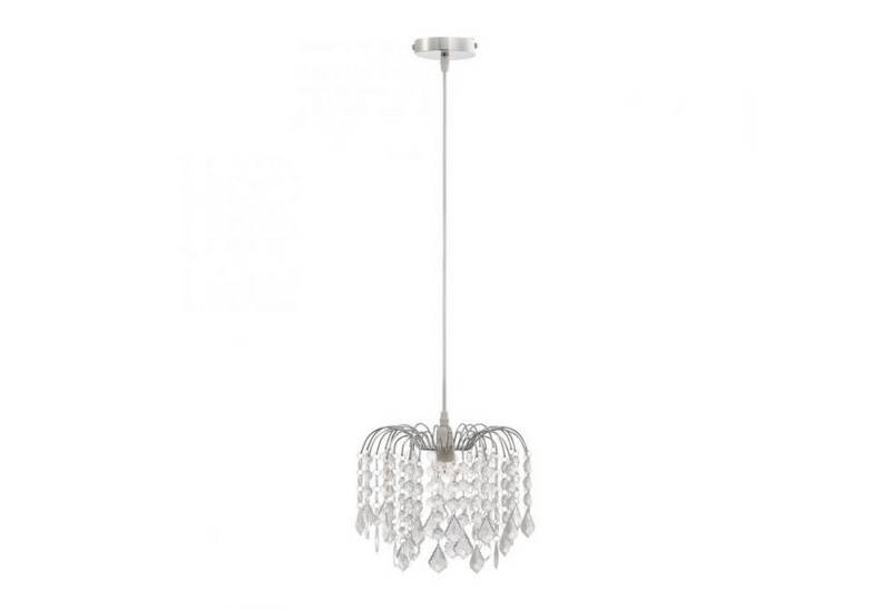 Licht-Erlebnisse Pendelleuchte PRYDEL, ohne Leuchtmittel, Metall E14 rund D: 26 cm H: max. 120 cm Chrom Klassisch Hängeleuchte Licht-Erlebnisse Pendelleuchte PRYDEL, ohne Leuchtmittel, Metall E14 rund D: 26 cm H: max. 120 cm Chrom Klassisch Hängeleuchte von Licht-Erlebnisse