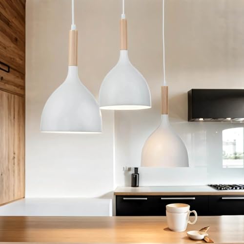 Licht-Erlebnisse Pendelleuchte aus Metall in weiß 3-flammig E27 B:75cm Landhaus rustikal für Küche Essbereich Pendellampe Innen Hängeleuchte Hängelampe Licht-Erlebnisse Pendelleuchte aus Metall in weiß 3-flammig E27 B:75cm Landhaus rustikal für Küche Essbereich Pendellampe Innen Hängeleuchte Hängelampe von Licht-Erlebnisse