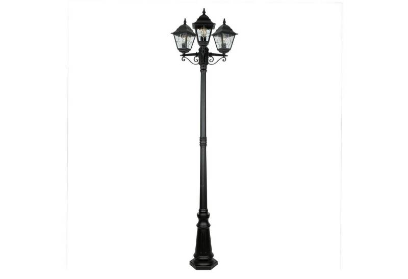 Licht-Erlebnisse Außen-Stehlampe LEADWORTH, ohne Leuchtmittel, Pollerleuchte Schwarz IP43 E27 227 cm Glas Messing massiv Rustikal Licht-Erlebnisse Außen-Stehlampe LEADWORTH, ohne Leuchtmittel, Pollerleuchte Schwarz IP43 E27 227 cm Glas Messing massiv Rustikal von Licht-Erlebnisse